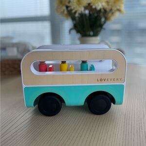 Lovevery Wooden Car and Peg People